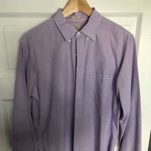 J crew men’s lavender button down
